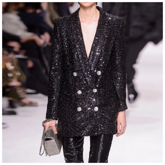 The Laly Gorgeous Sequin Blazer Jacket - Picture 2 of 11